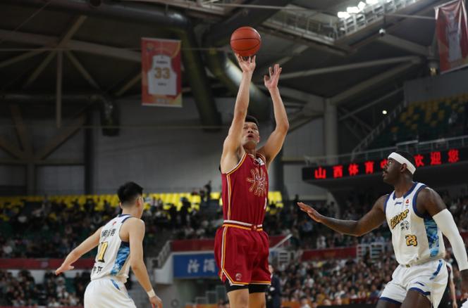 山西5人上双力克广厦奈特20+6+7布朗空砍41分王博被驱逐